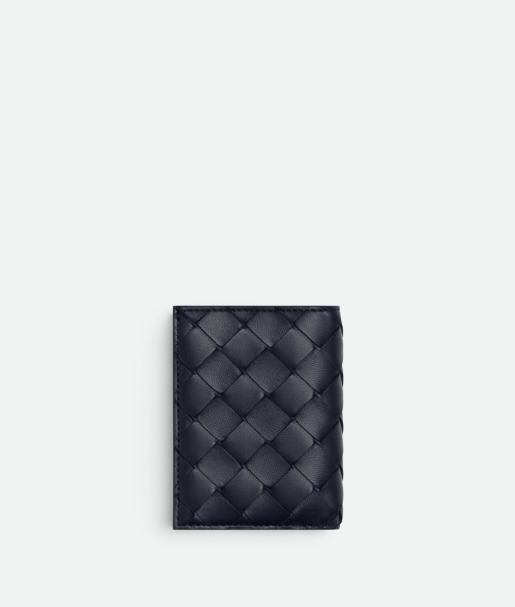 Intrecciato Diagonal Flap Card Case - 3