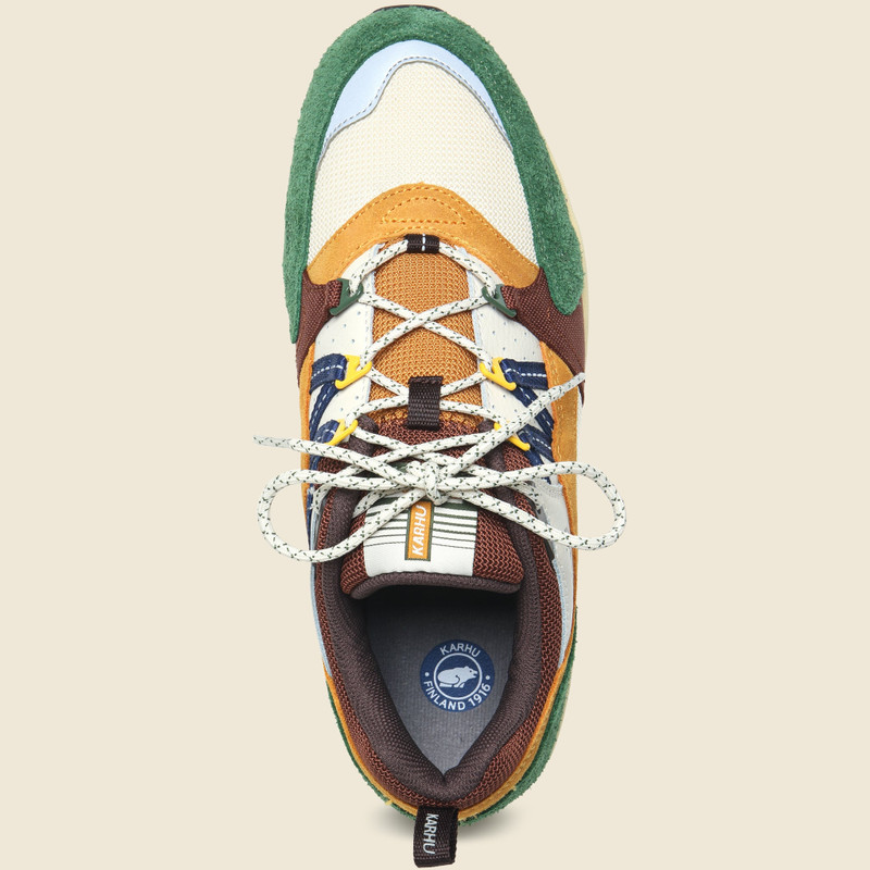 KARHU Fusion 2.0 Sneaker - Douglas Fir/Navy Peony outlook