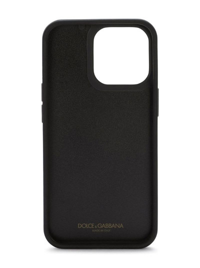 Dolce & Gabbana leopard-print iPhone 13 case outlook