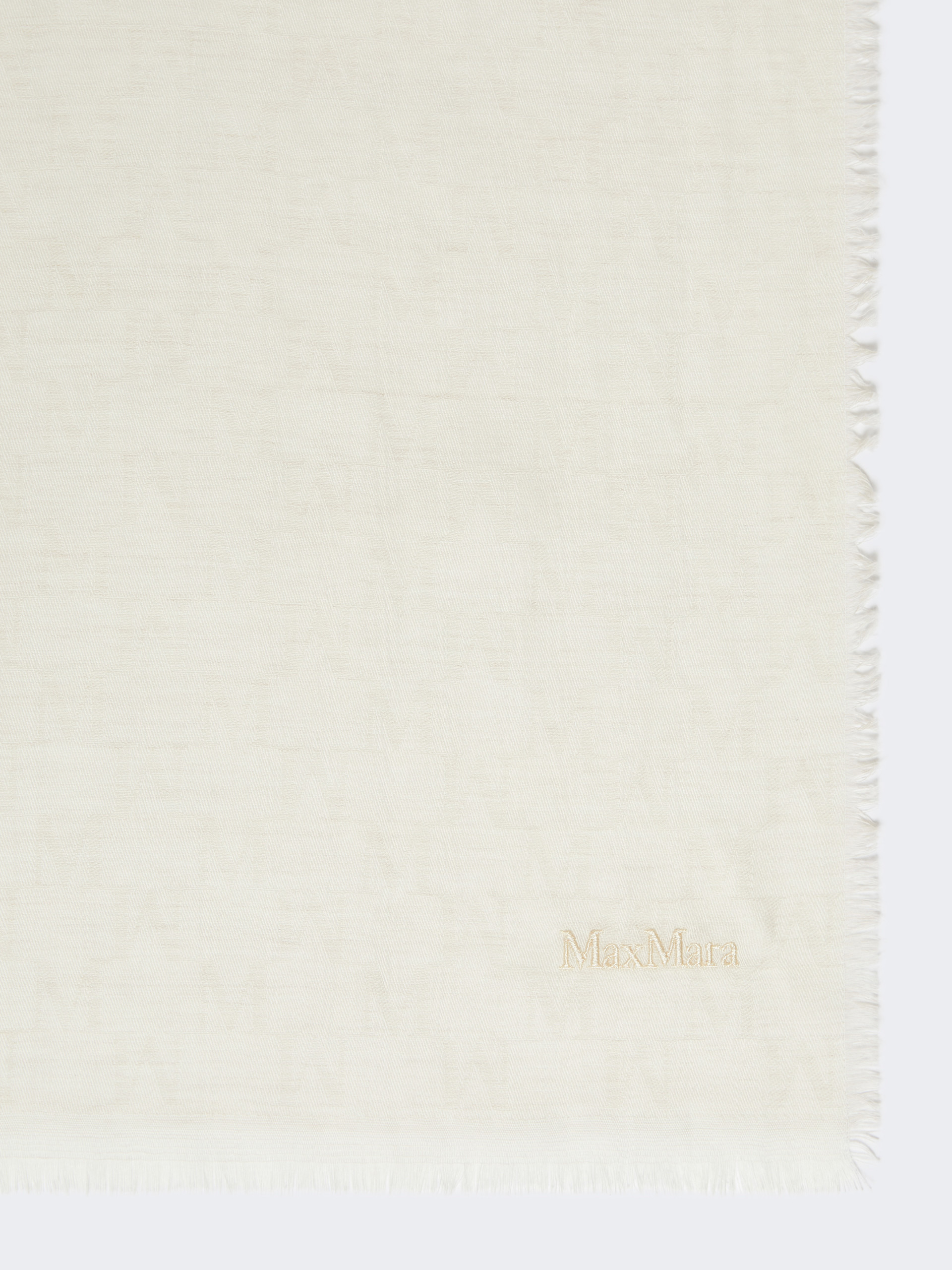MAGICO Monogram wool stole - 2