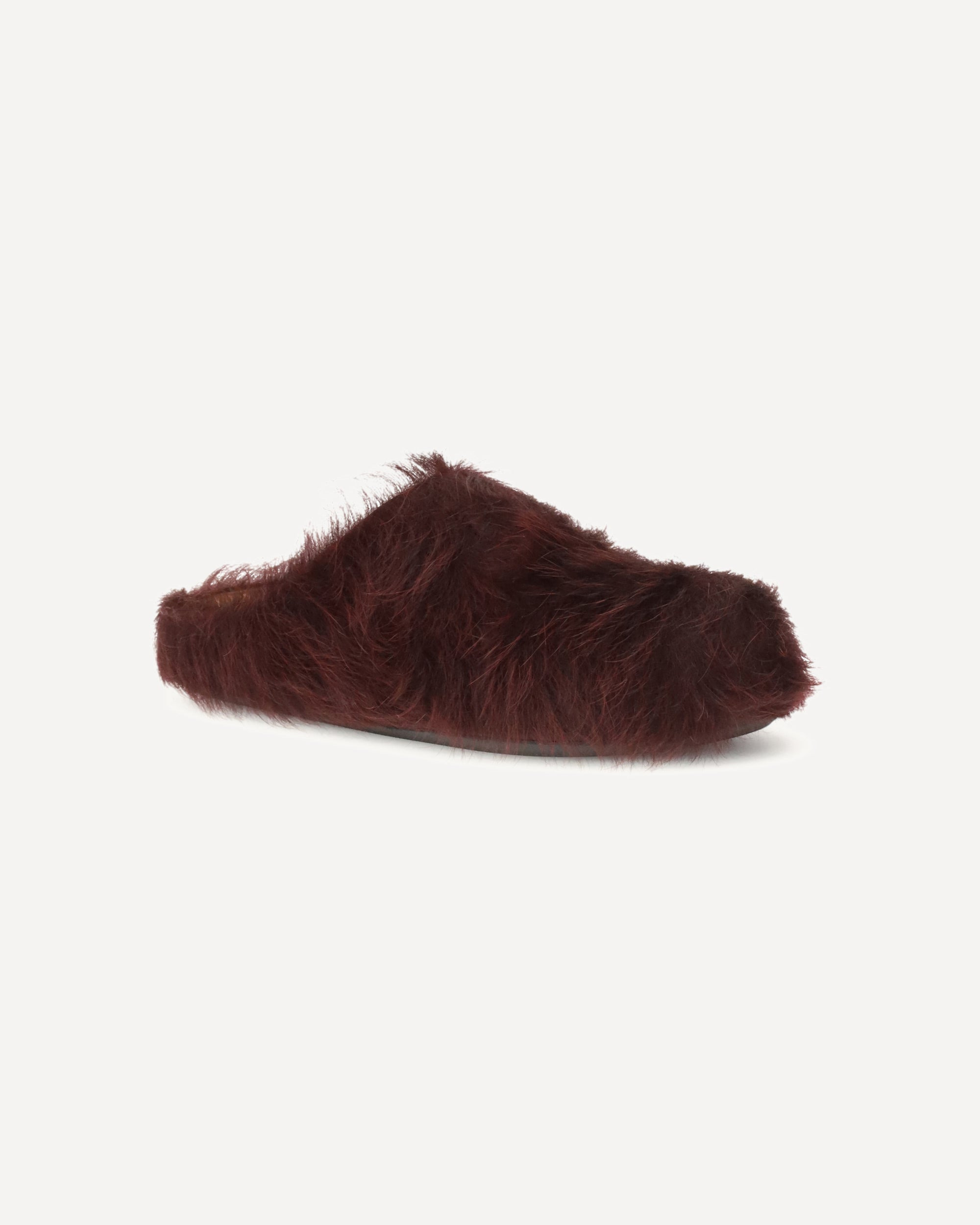 Long-haired calfskin Fussbett Mules - 2