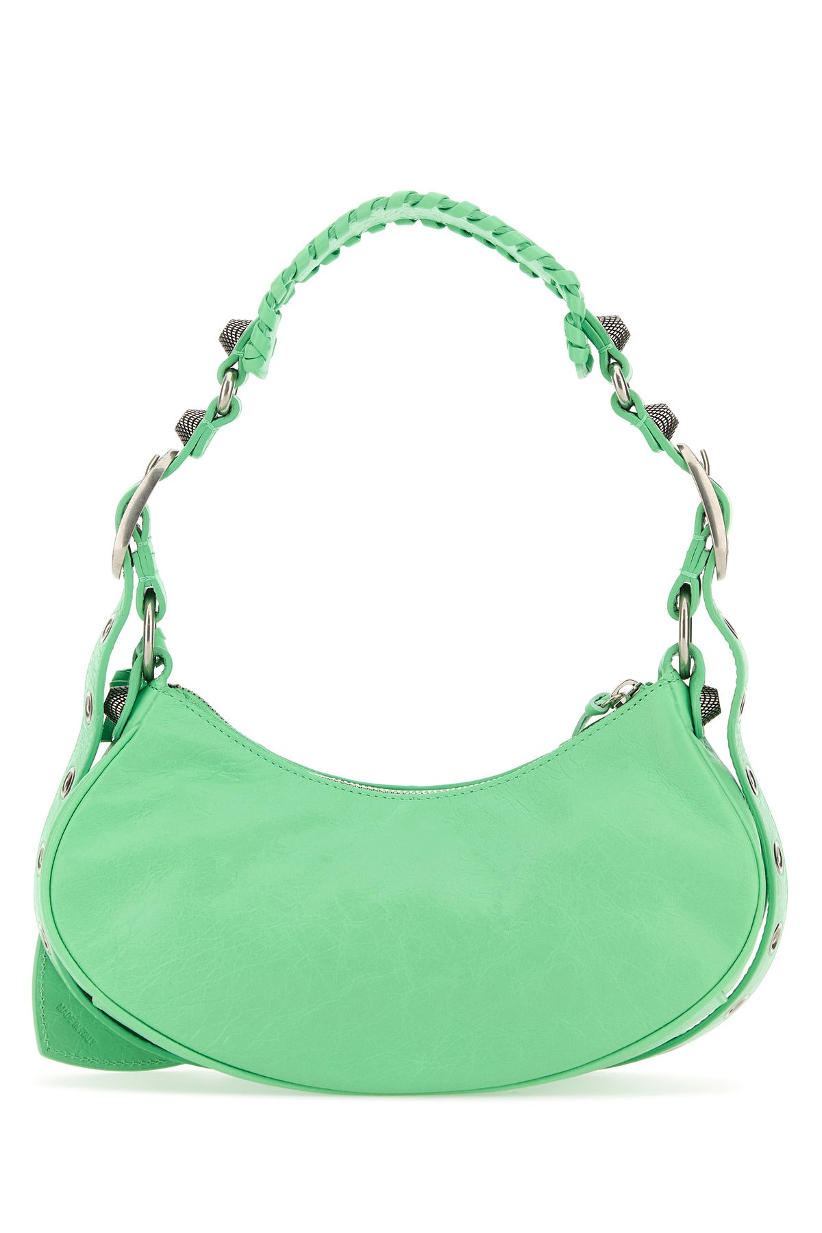 Mint green nappa leather Le Cagole XS shoulder bag - 3