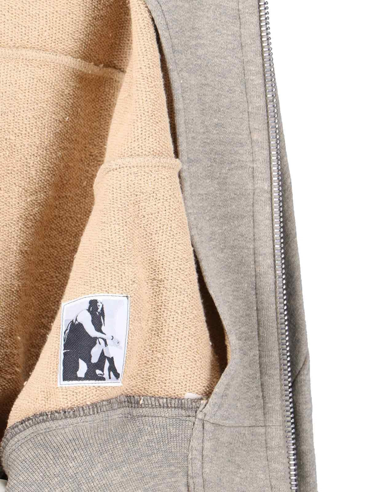 'COLLAGE GIMP' CROPPED SWEATSHIRT - 5
