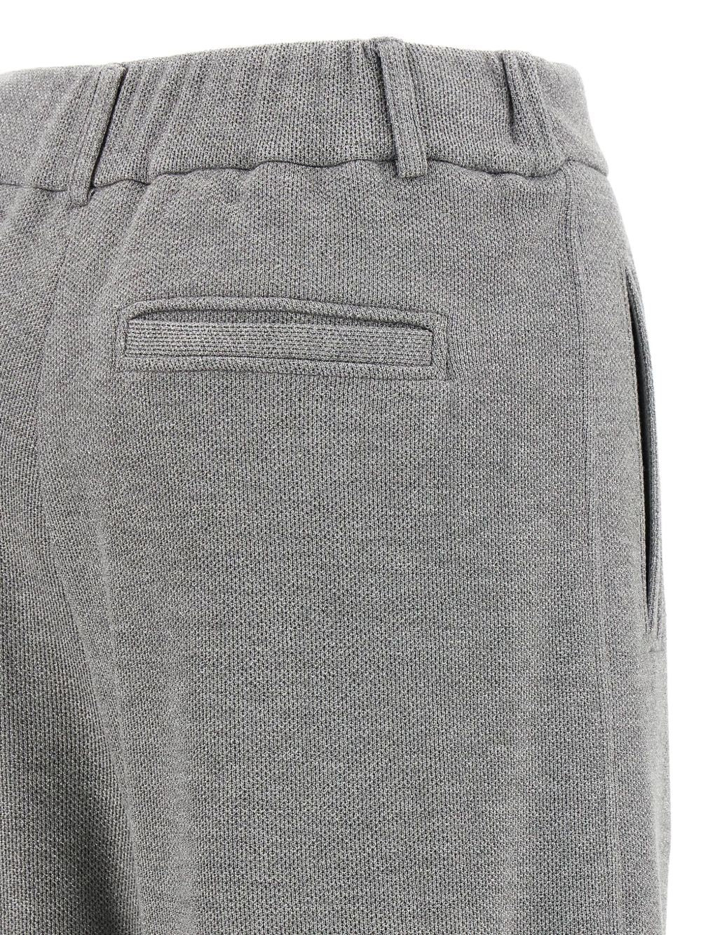 Brunello Cucinelli Women Cotton Blend Trousers - 2