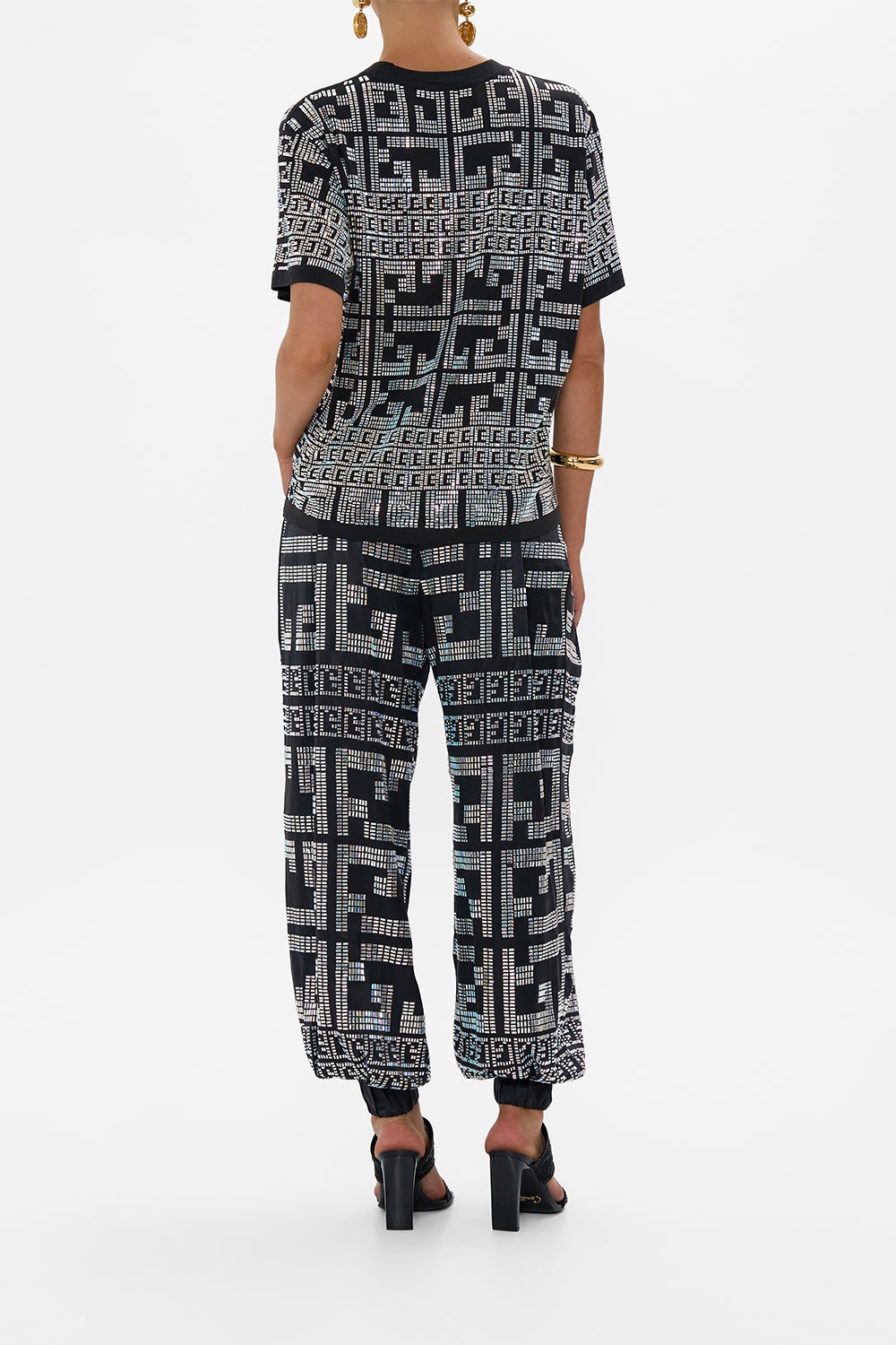 ASYMMETRICAL BELTED PANT - 3