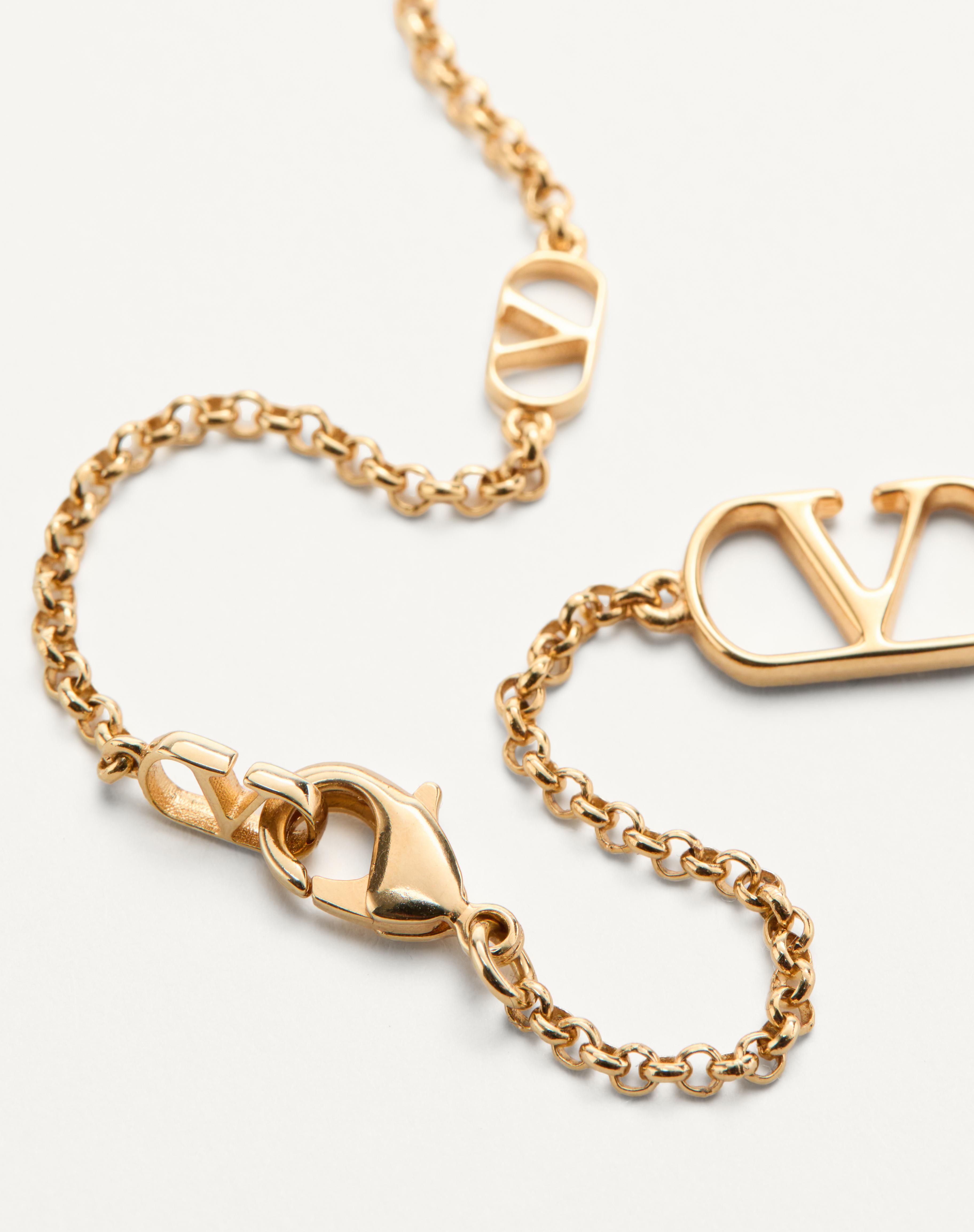 VLOGO SIGNATURE METAL NECKLACE - 5