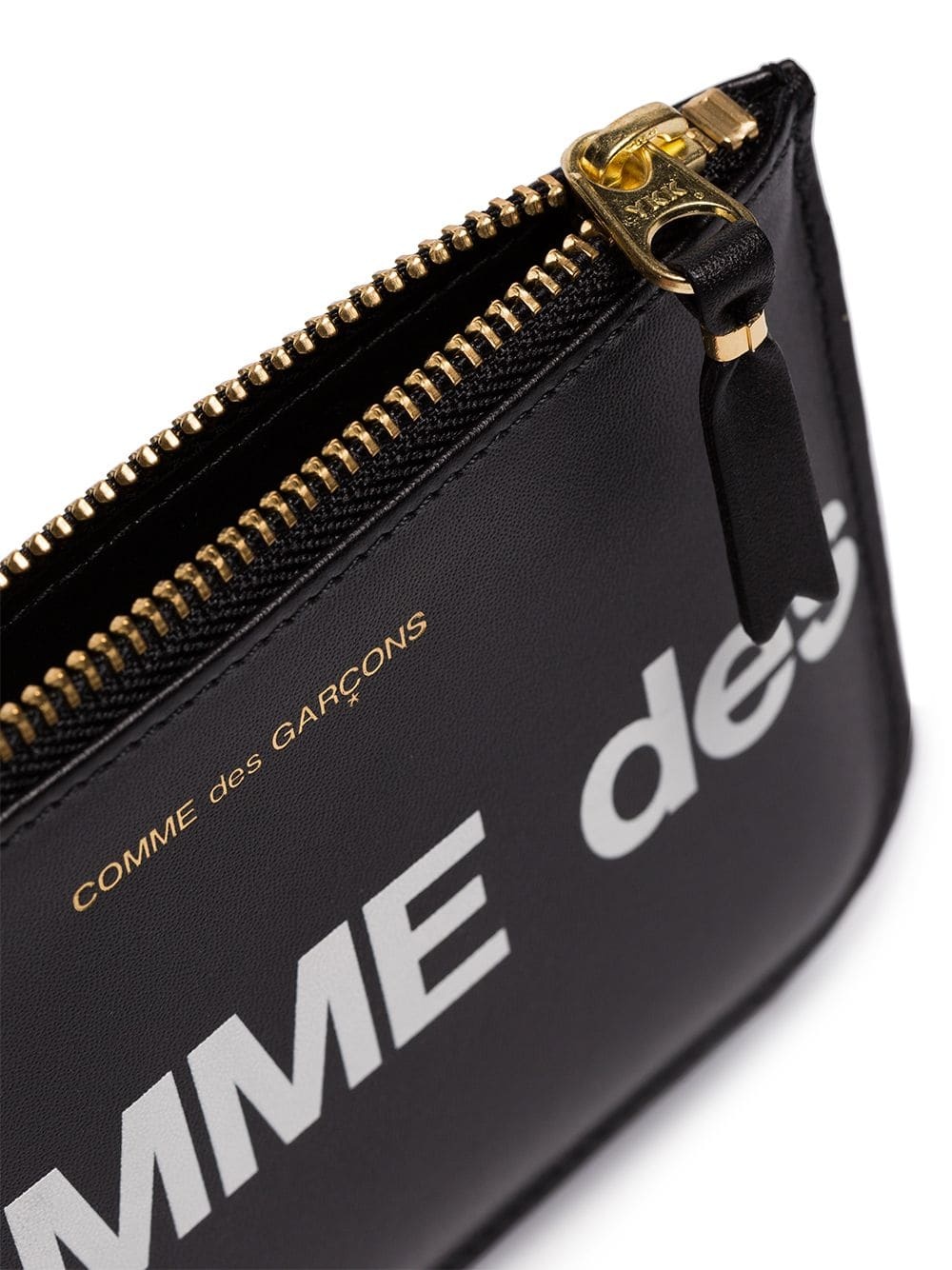 LOGO PRINT ZIPPED POUCH - 3