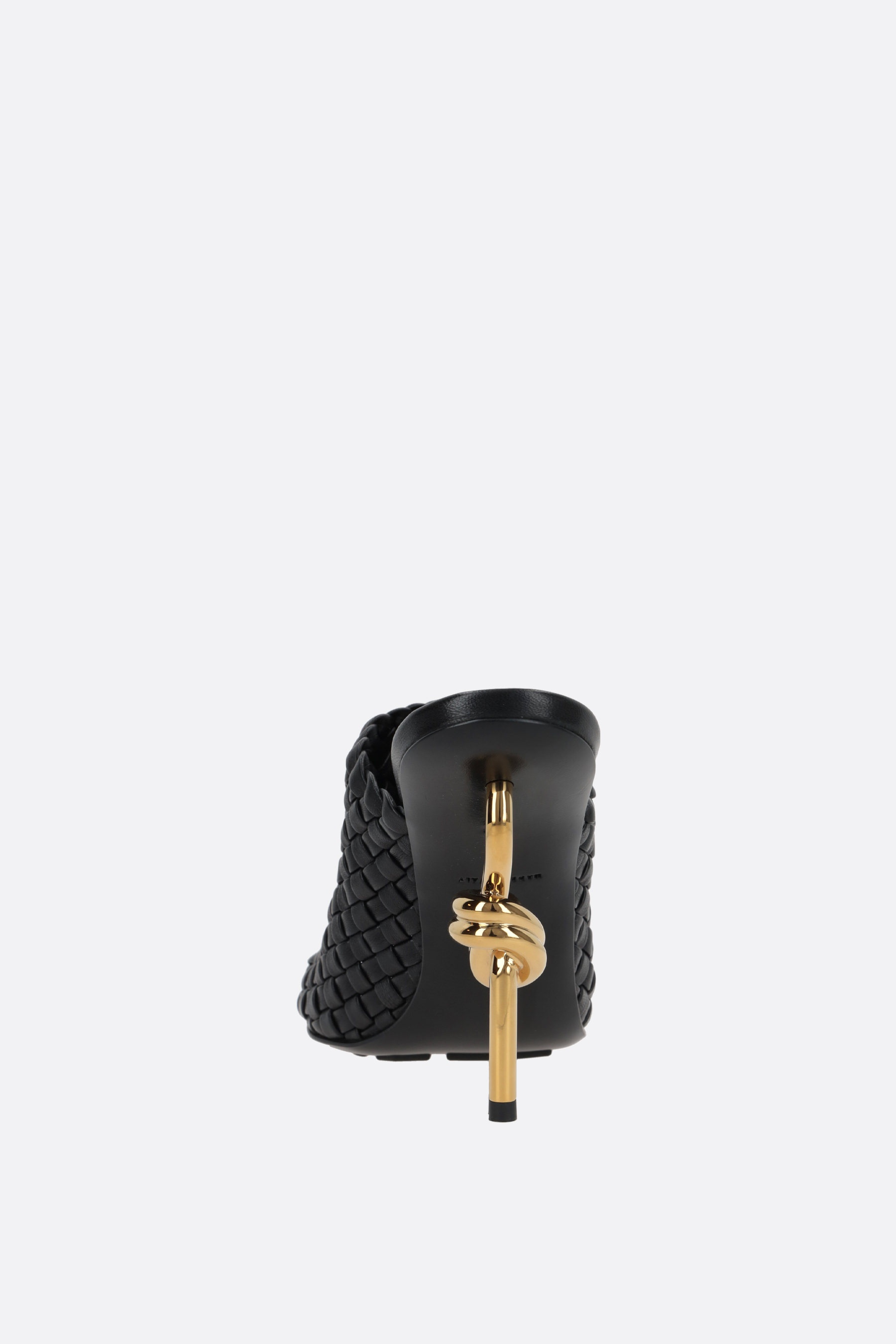 サンダル・ミュール Bottega Veneta Knot Mule Sandals In Intrecciato Nappa Knot Mule Sandal 90mm | BOTTEGA VENETA | elysewalker