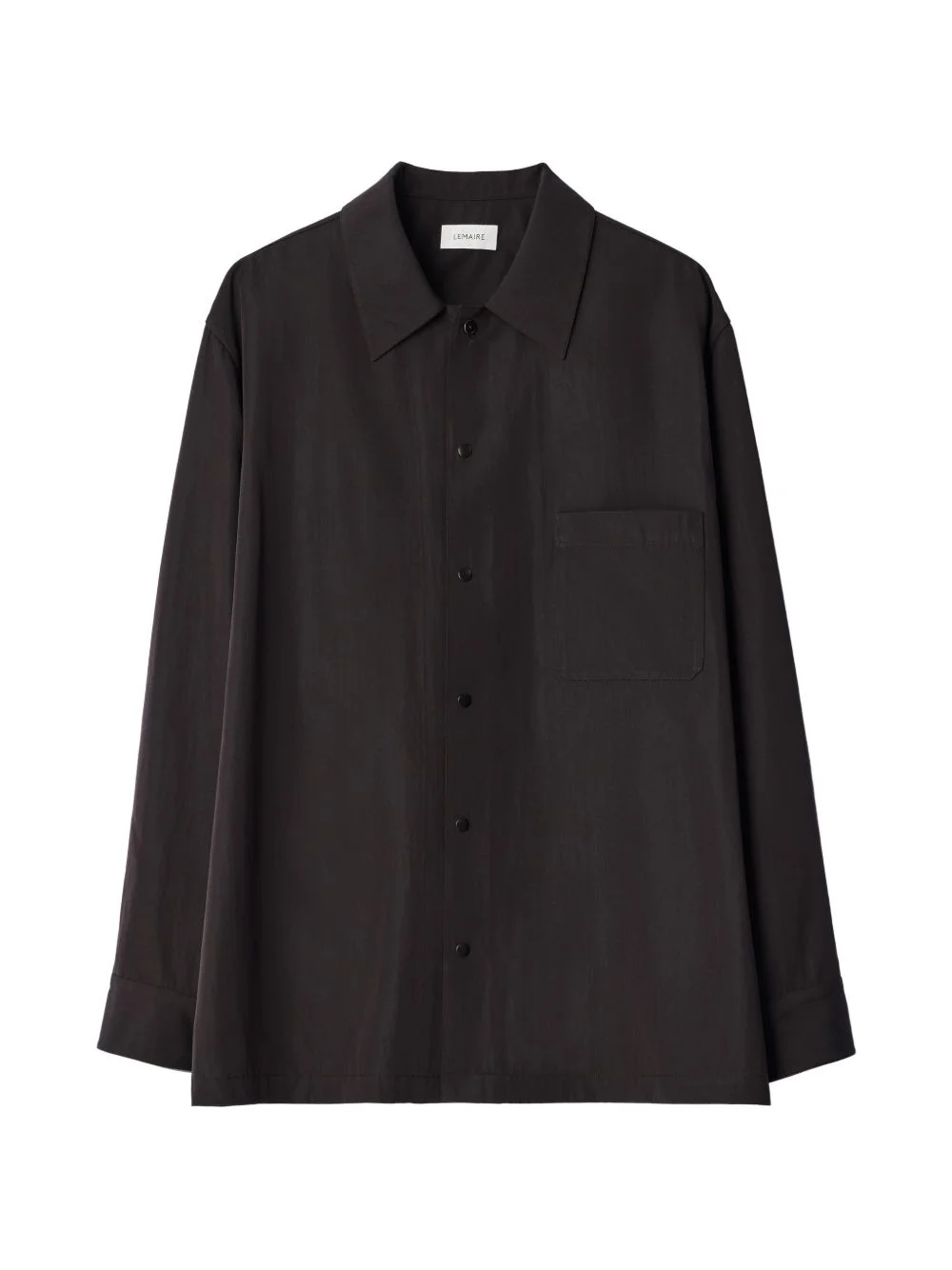 light overshirt in wool gabardine - 1