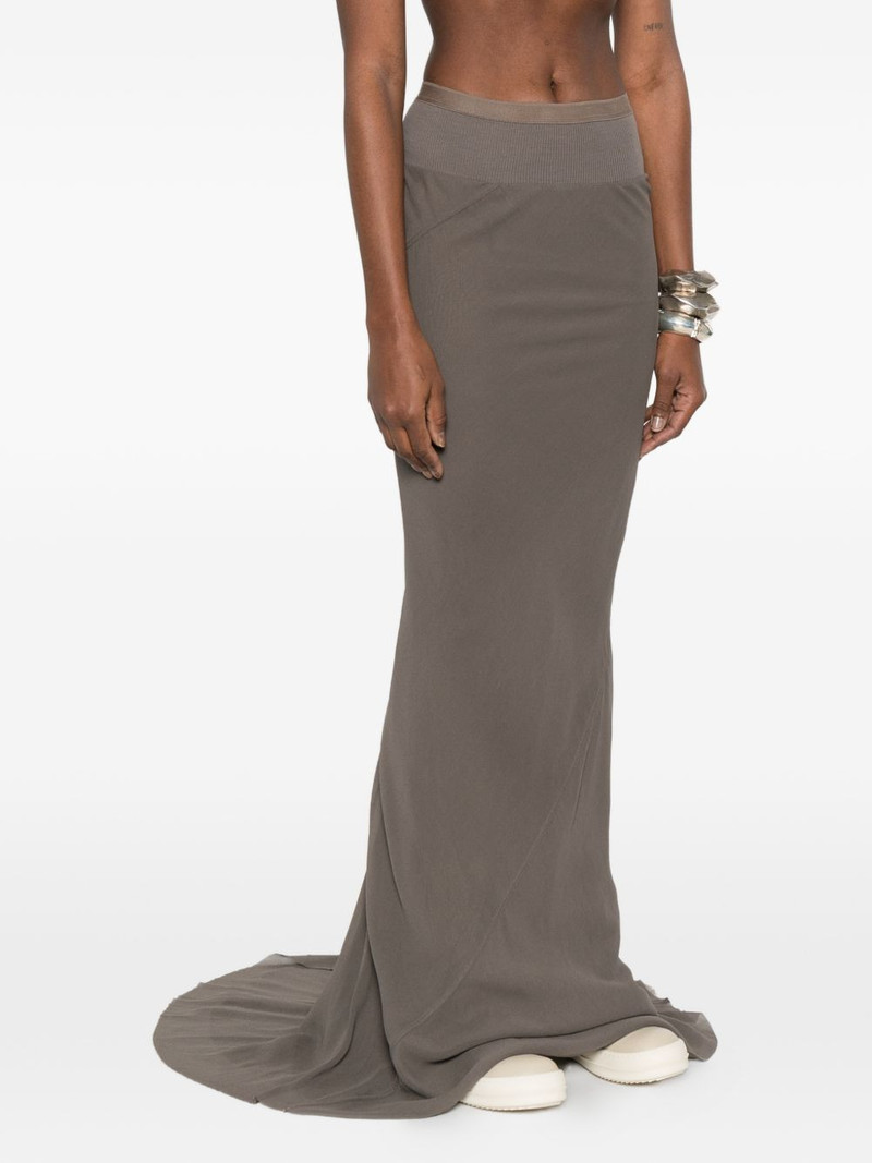 ribbed trim maxi skirt 3