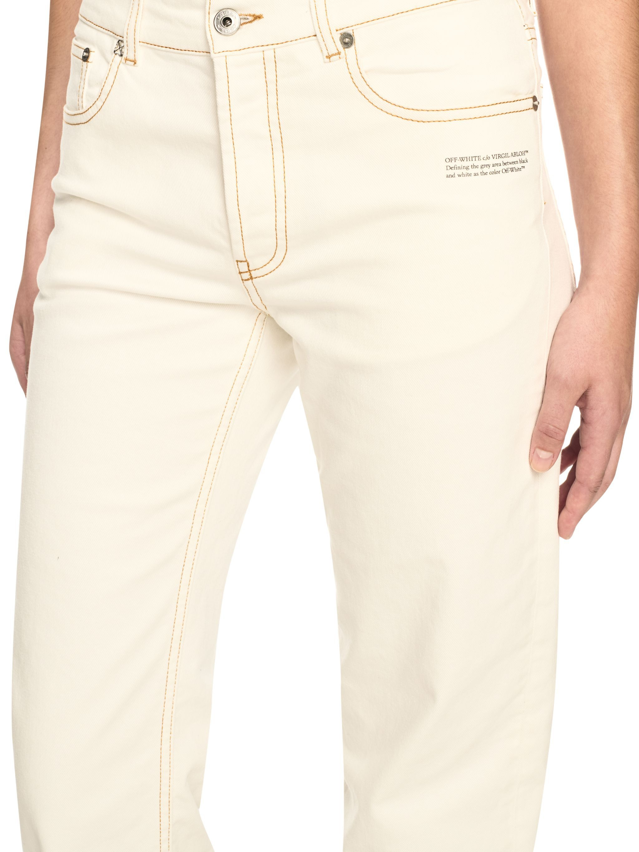 White Denim Susy Pants - 5