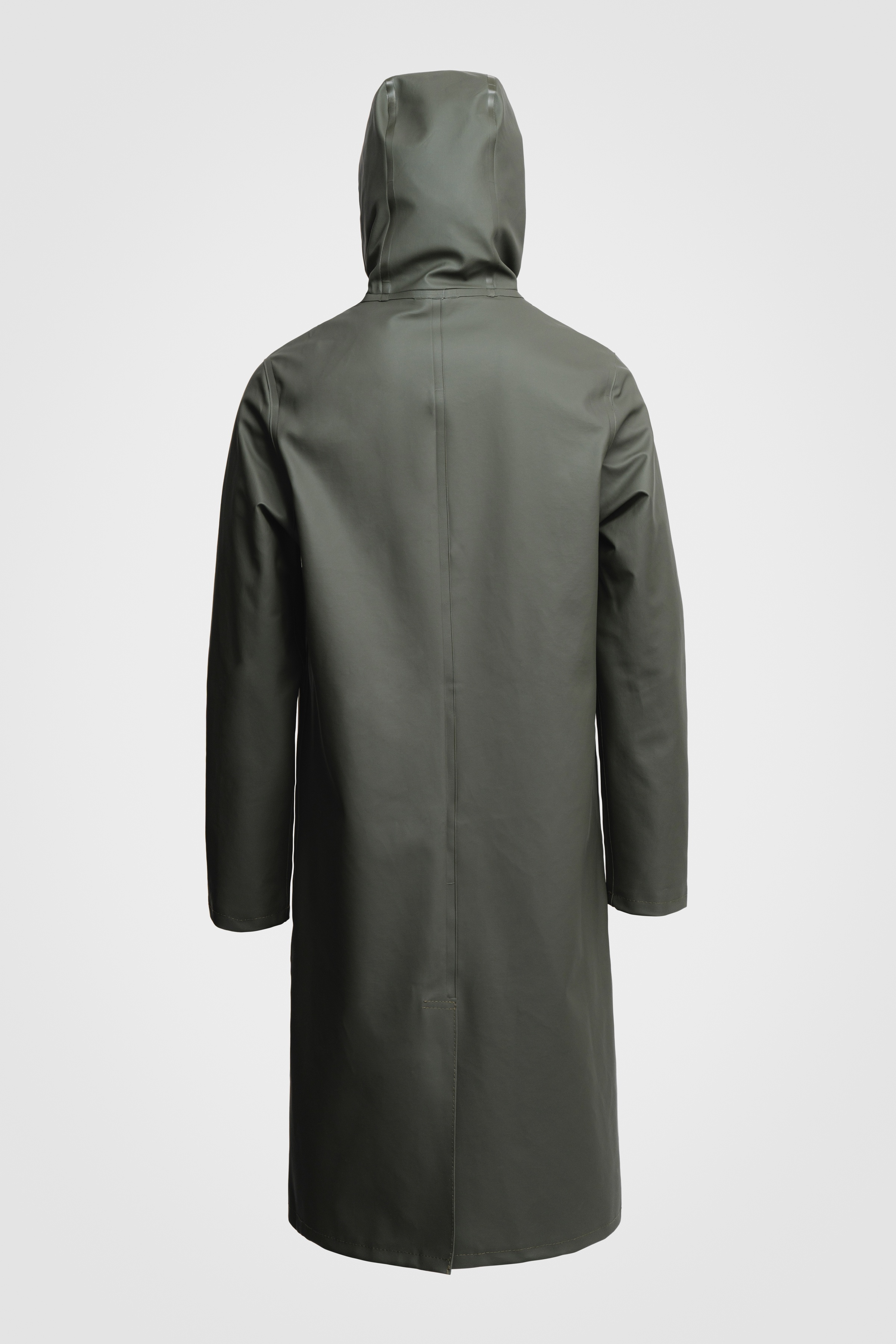 Stockholm Long Raincoat Green - 6
