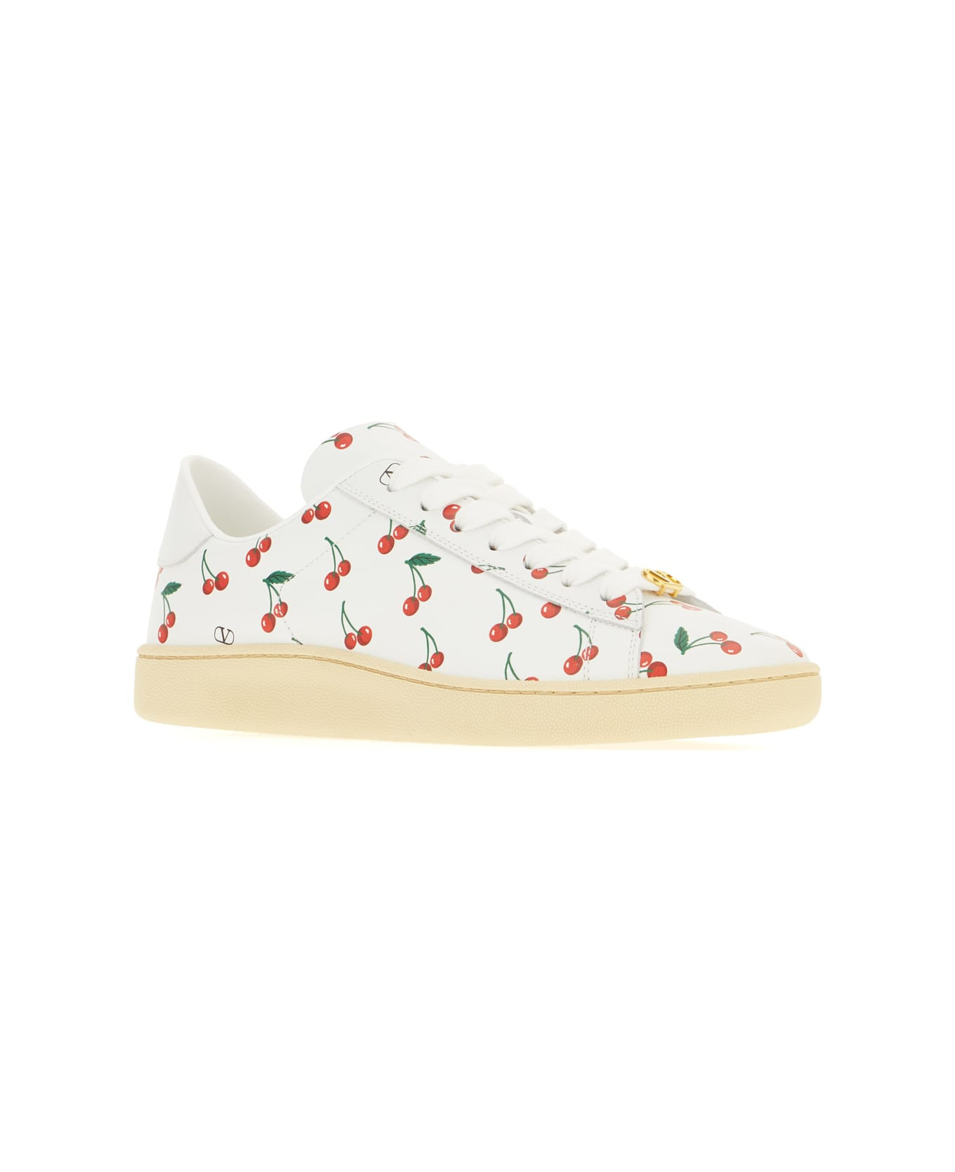 Printed Leather Sneakers - 2
