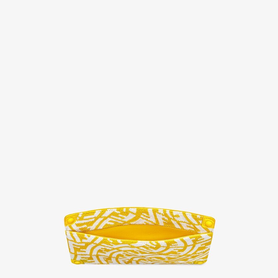 Pocket with yellow beads - 3
