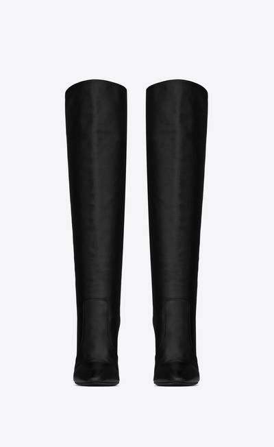 SAINT LAURENT harper boots in smooth leather outlook