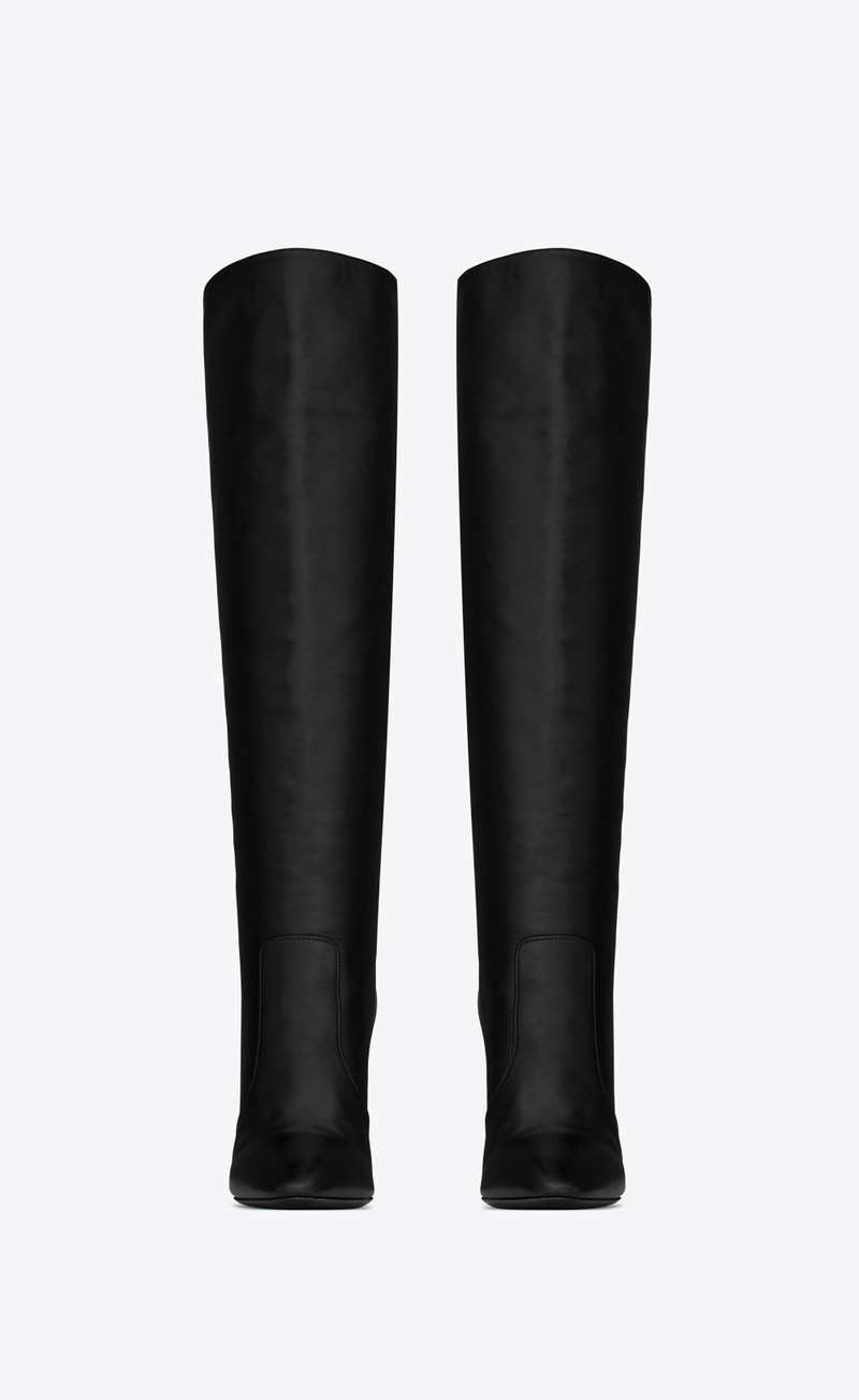 SAINT LAURENT harper boots in smooth leather outlook