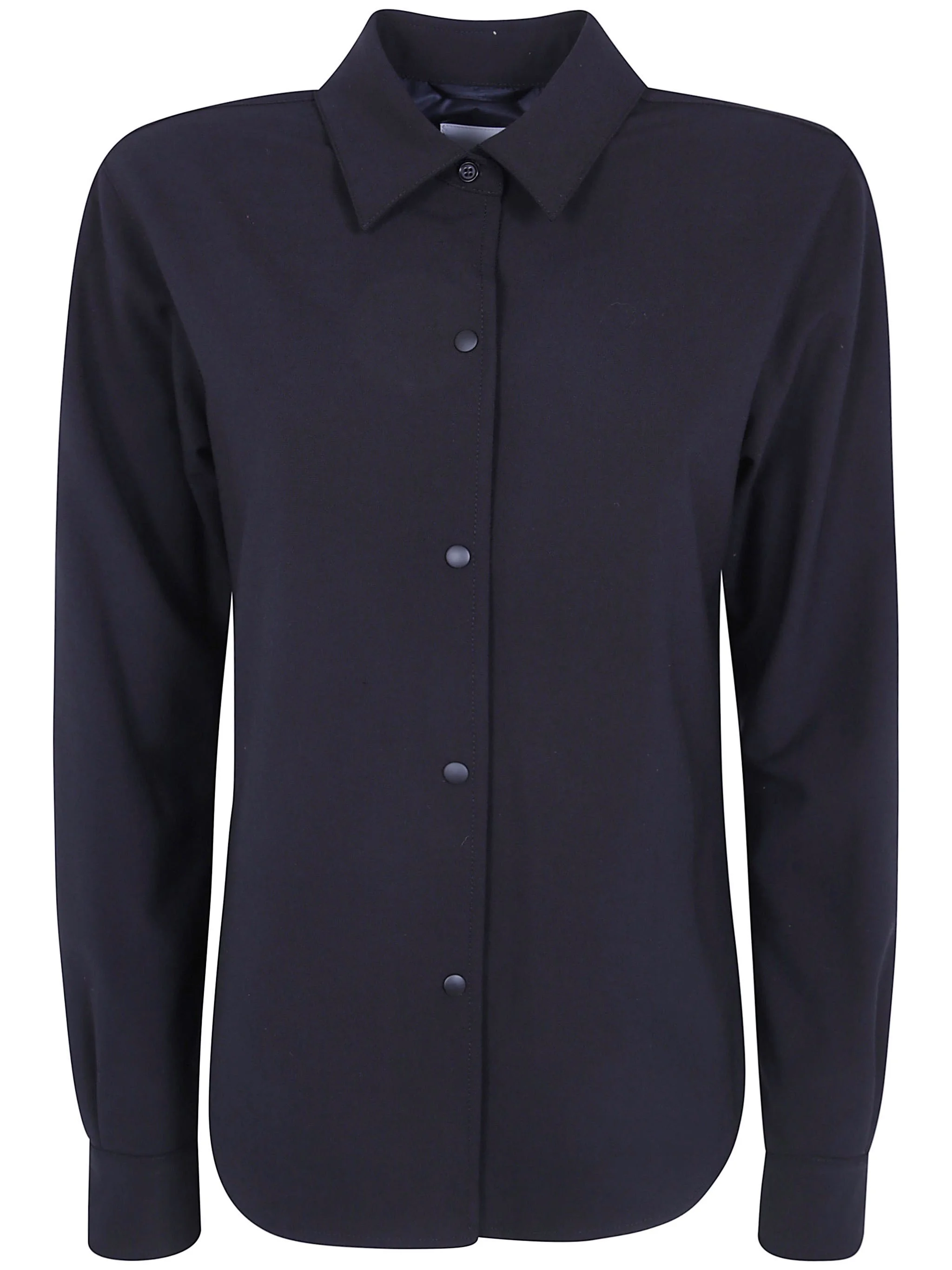 Shirt Wool Blend "5485.Z058 01241 Black" - 1