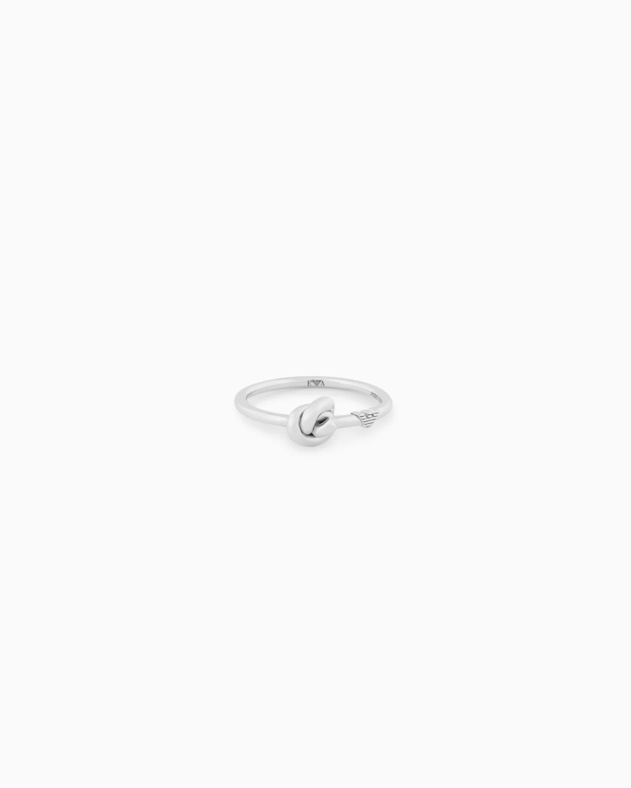 STERLING SILVER KNOT RING - 1