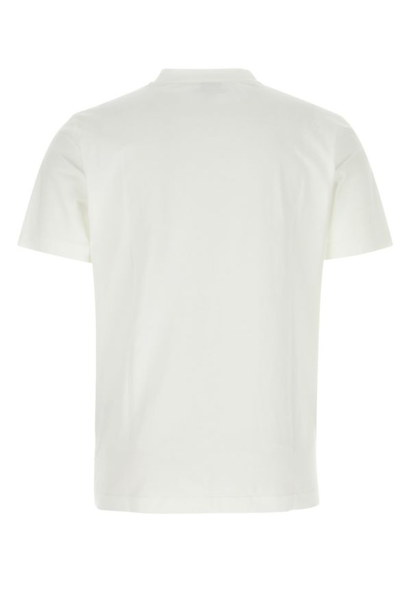 Off White Man White Cotton T-Shirt - 2