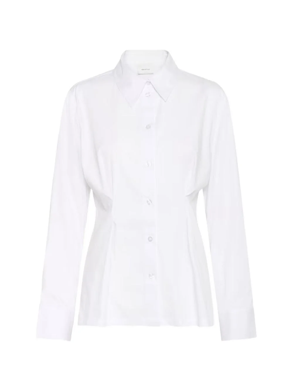 Gzopy pleated-waist shirt - 1