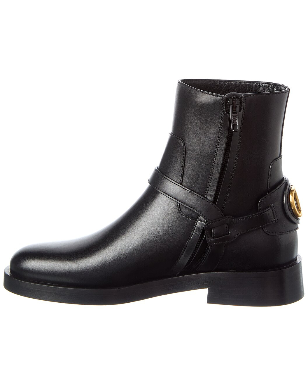 Valentino VLogo Signature Leather Bootie - 2