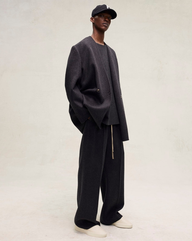 Fear of God Brushed Wool Cashmere Wide Leg Pants outlook