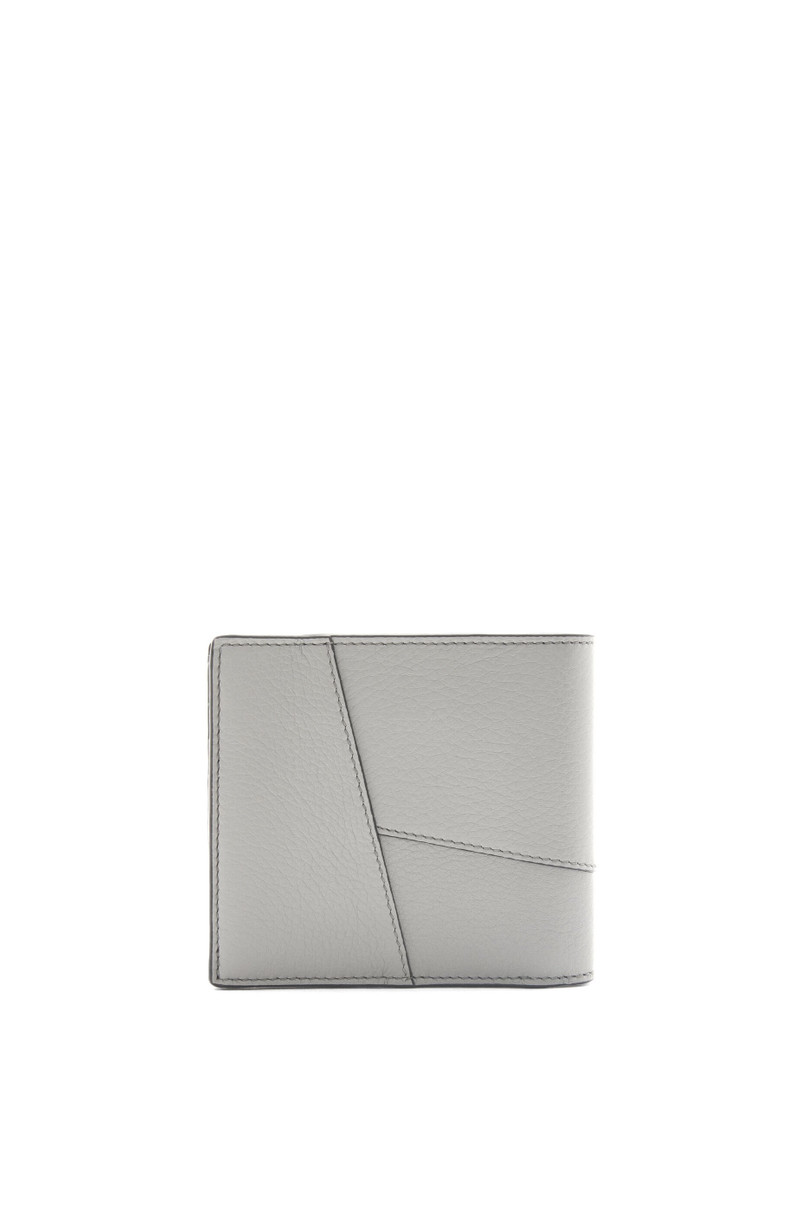 Puzzle Edge bifold coin wallet in classic calfskin 4