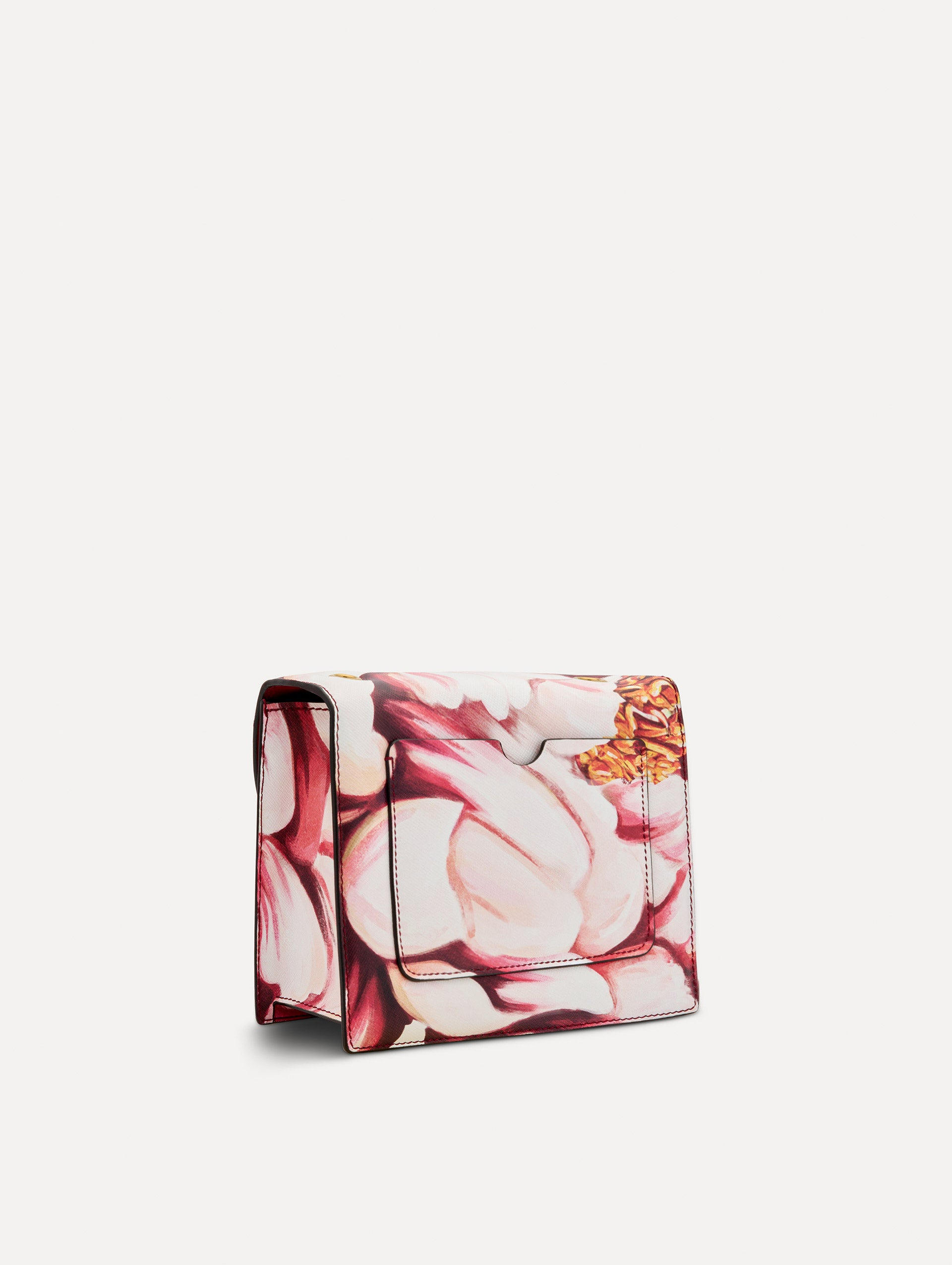 PEONY PRINTED MINI TRO BAG - 3