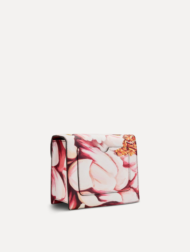 PEONY PRINTED MINI TRO BAG 3