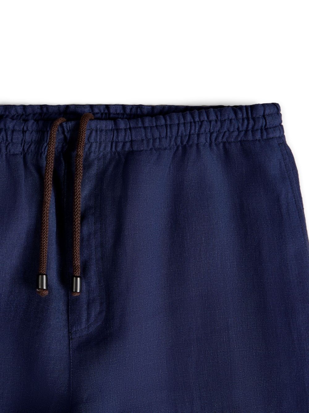 Coulisse linen trousers - 4