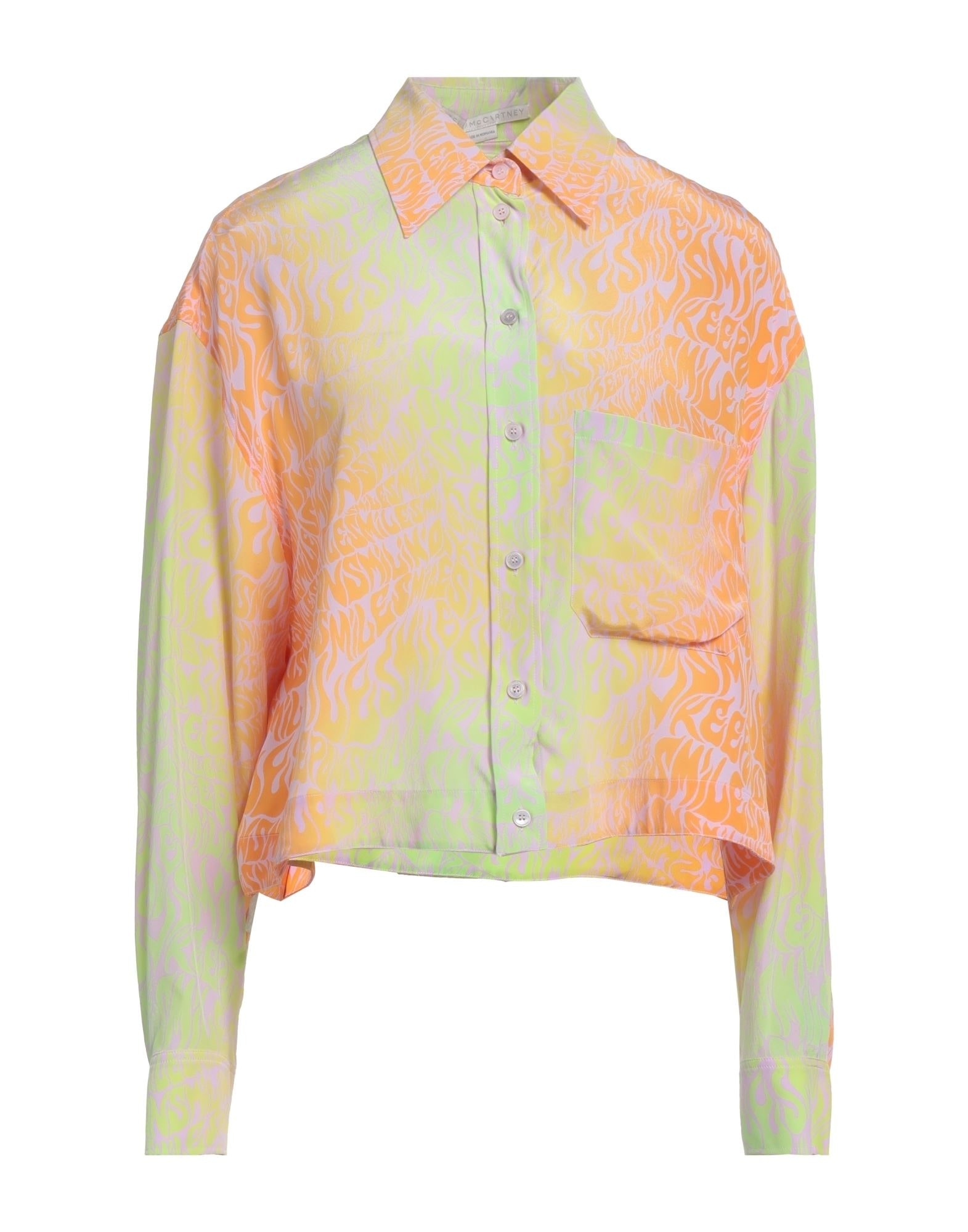 Pink Women's Patterned Shirts & Blouses - 1