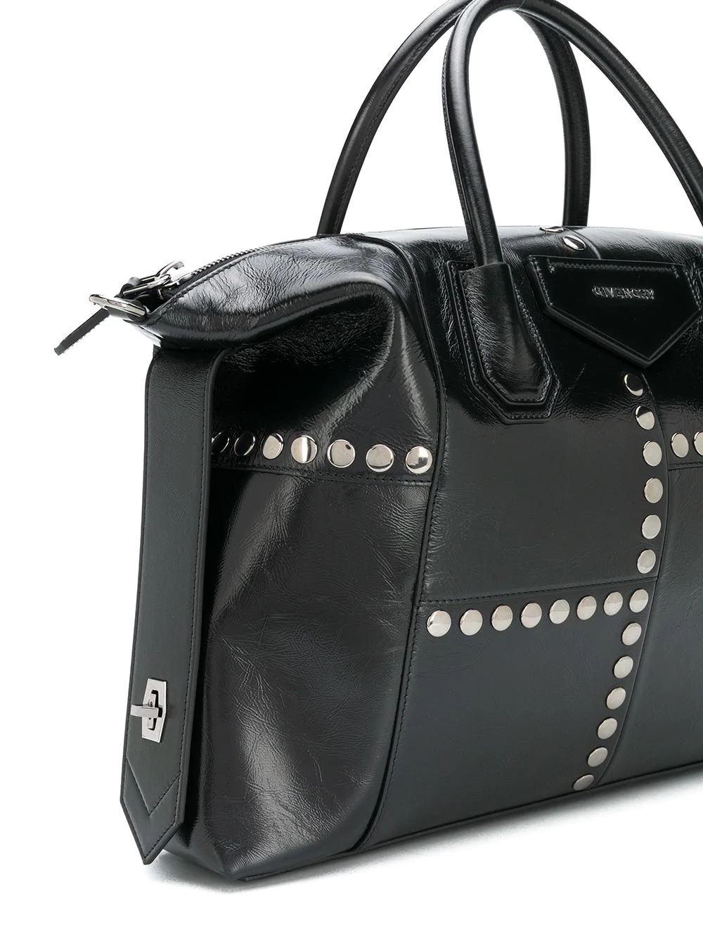 medium studded Antigona bag - 4