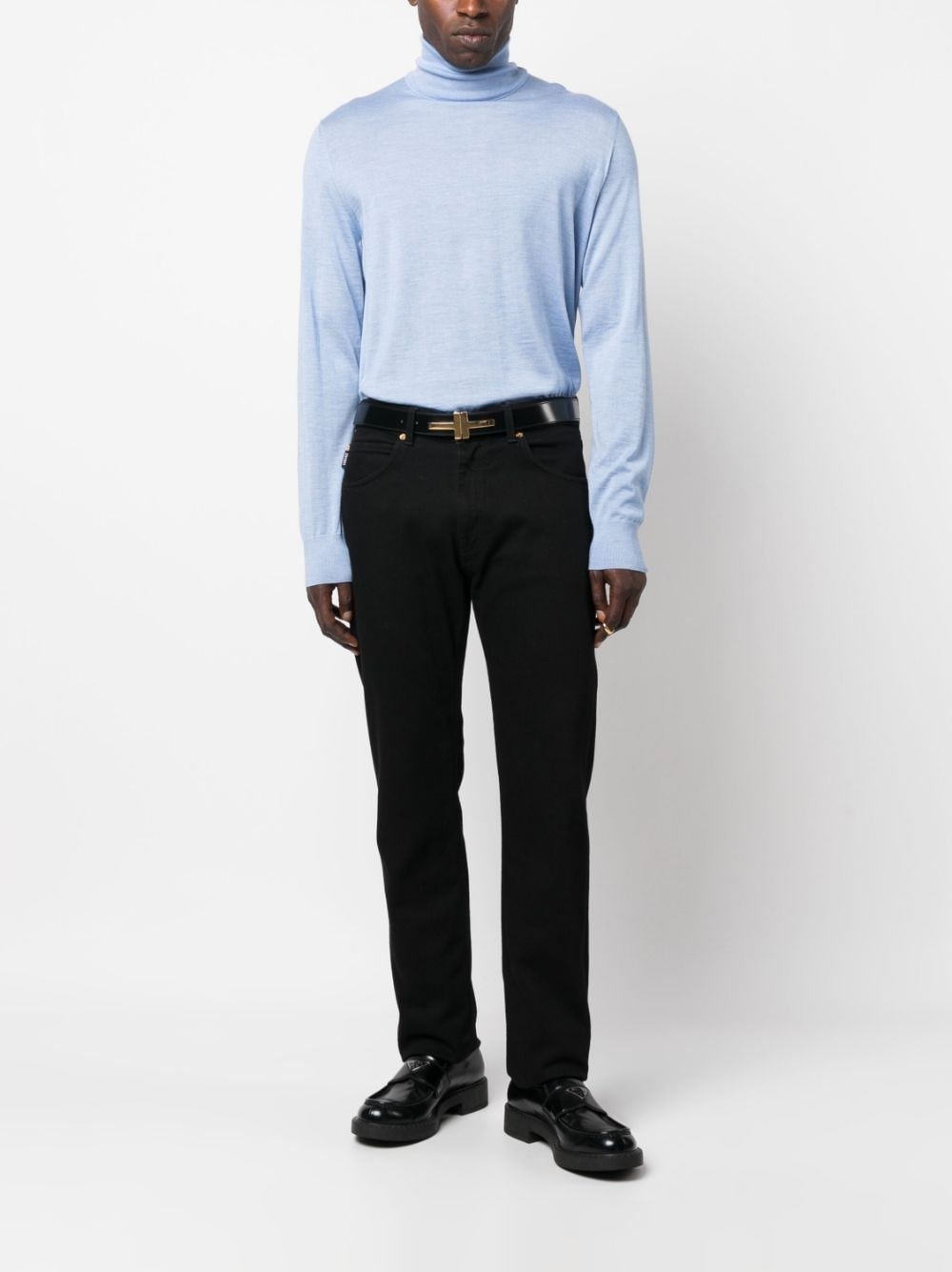 cashmere-silk blend jumper - 2