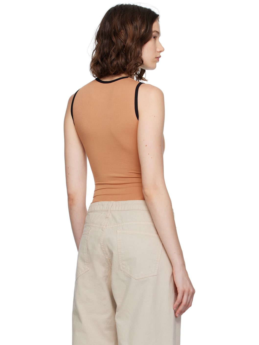 Beige Alloy Bodysuit - 3