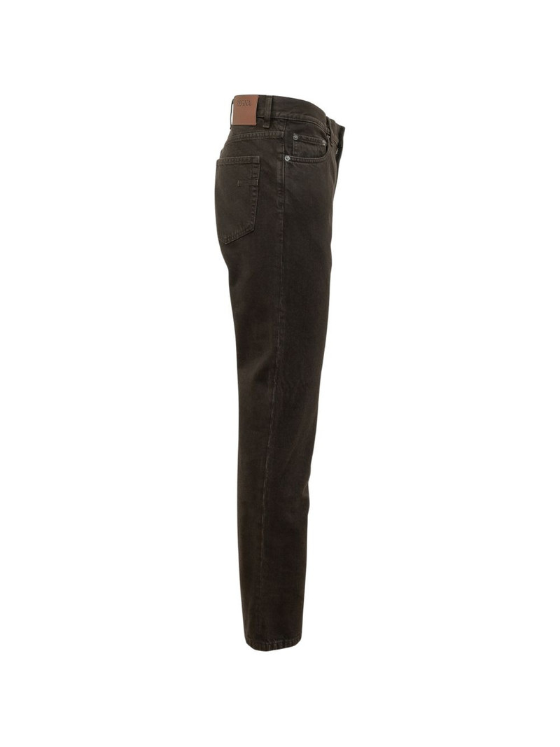 stright-leg cotton jeans 3
