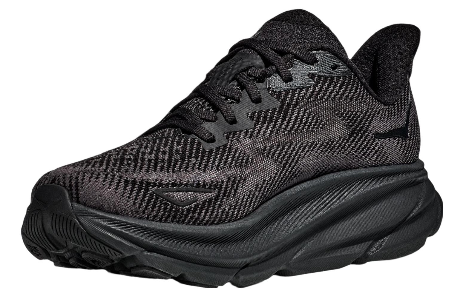 HOKA ONE ONE Clifton 9 Wide 'Triple Black' 1132210-BBLC - 3