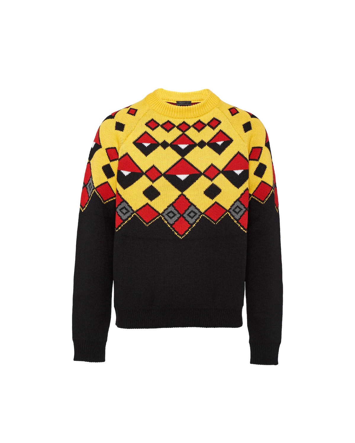 Argyle wool sweater - 1