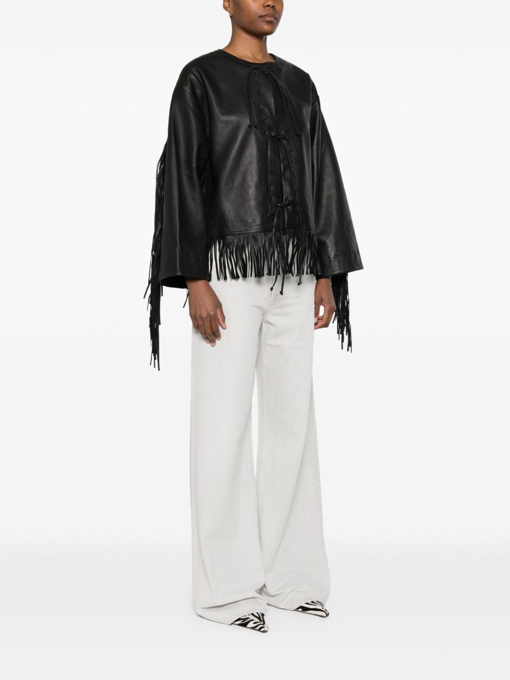 Zoena leather jacket - 3