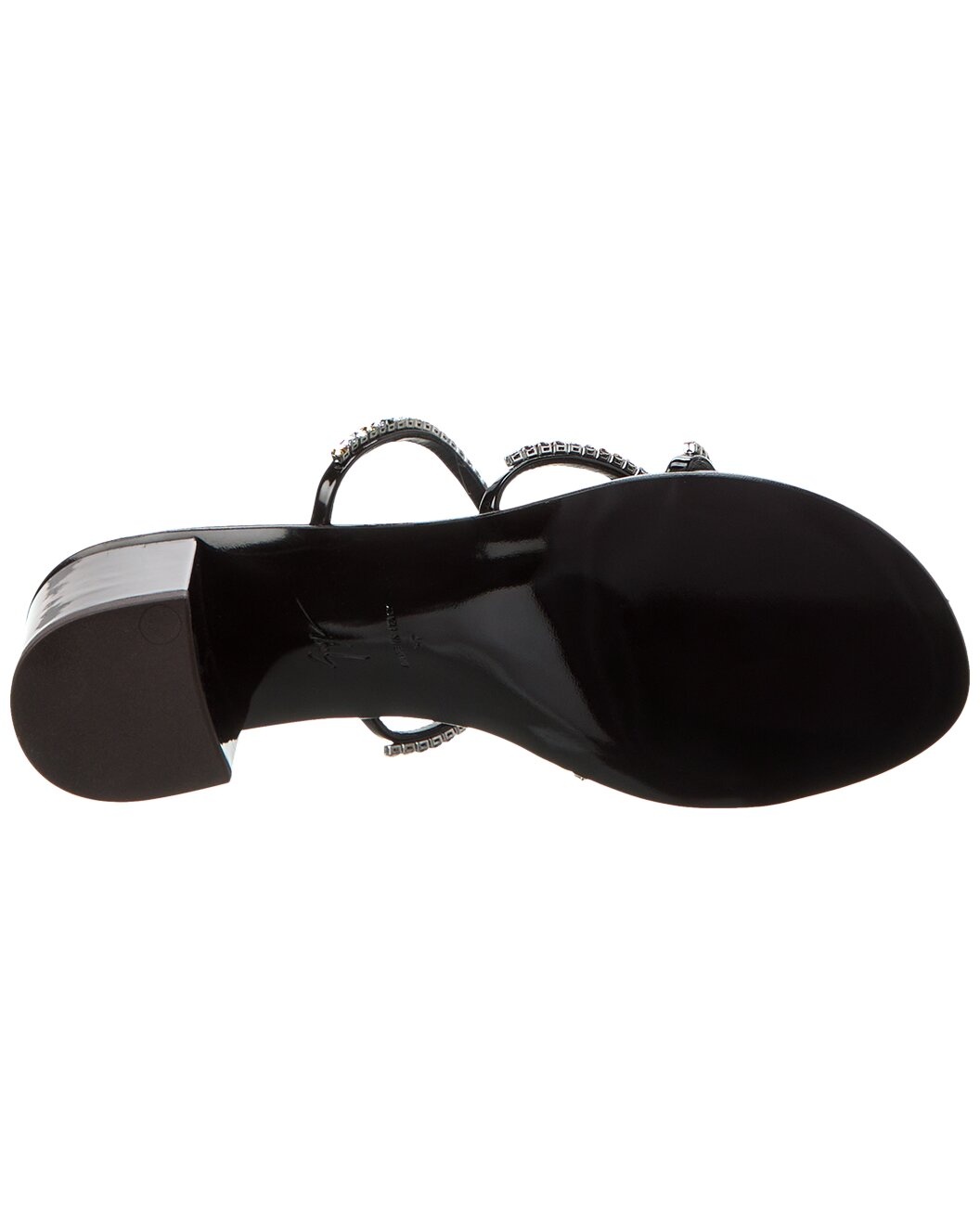 Giuseppe Zanotti Dark Colorful 40 Vinyl Sandal - 4