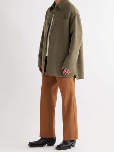 Acne Studios Domen Oversized Double-Faced Wool Overshirt outlook