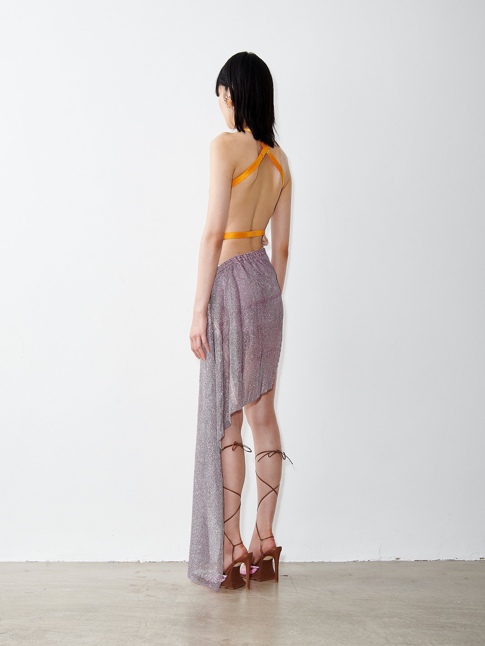 RHINESTONED MARJAN DRESS COSMO - 4