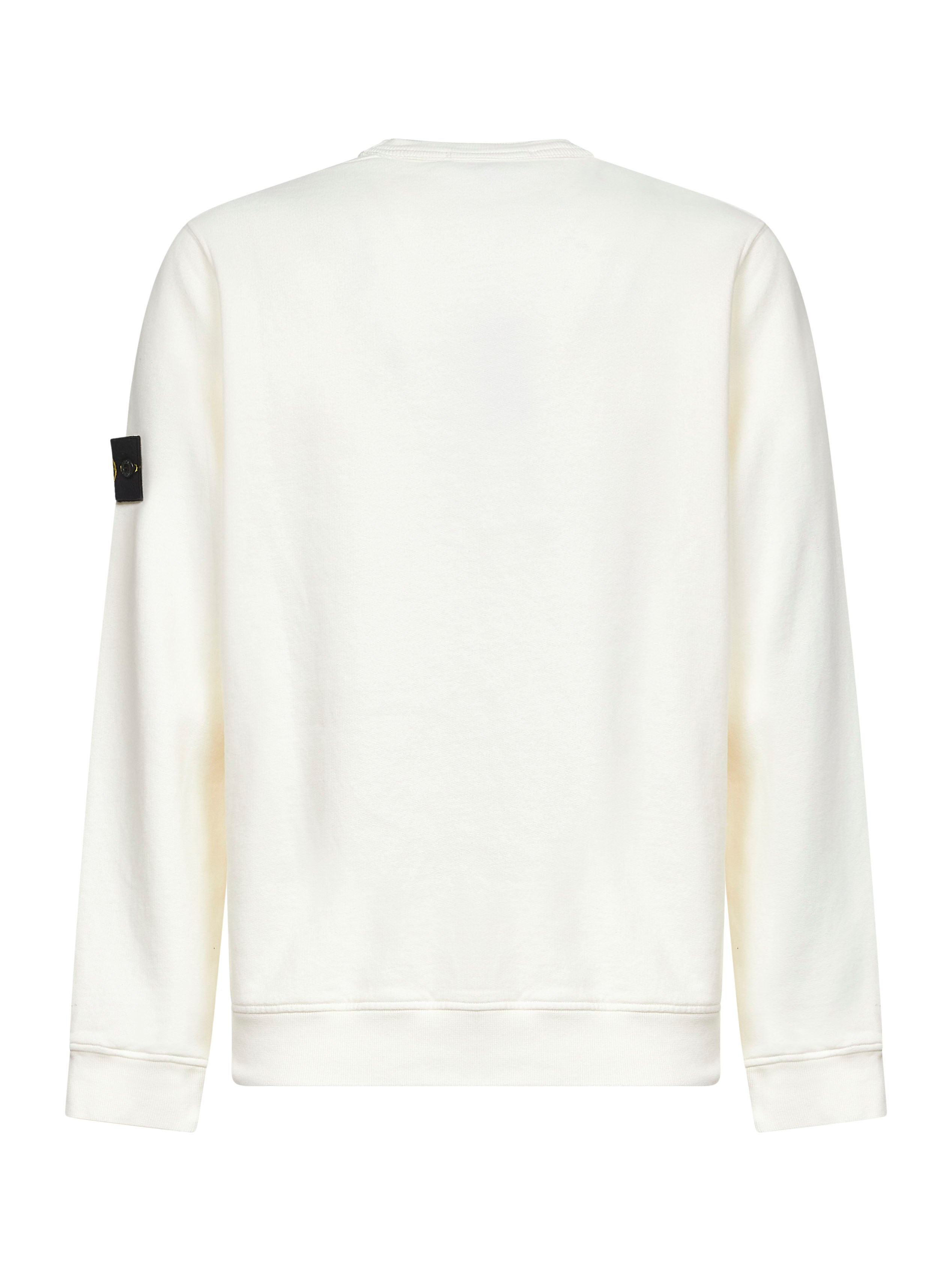 Ivory brushed organic cotton crewneck sweatshirt - 2