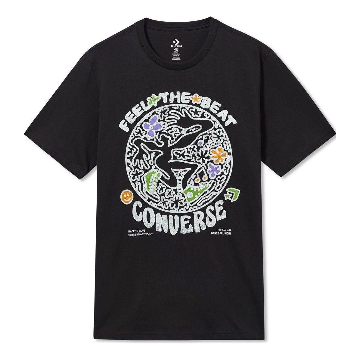 Converse Abstract Dance Tee 'Black' 10023456-A02 - 1