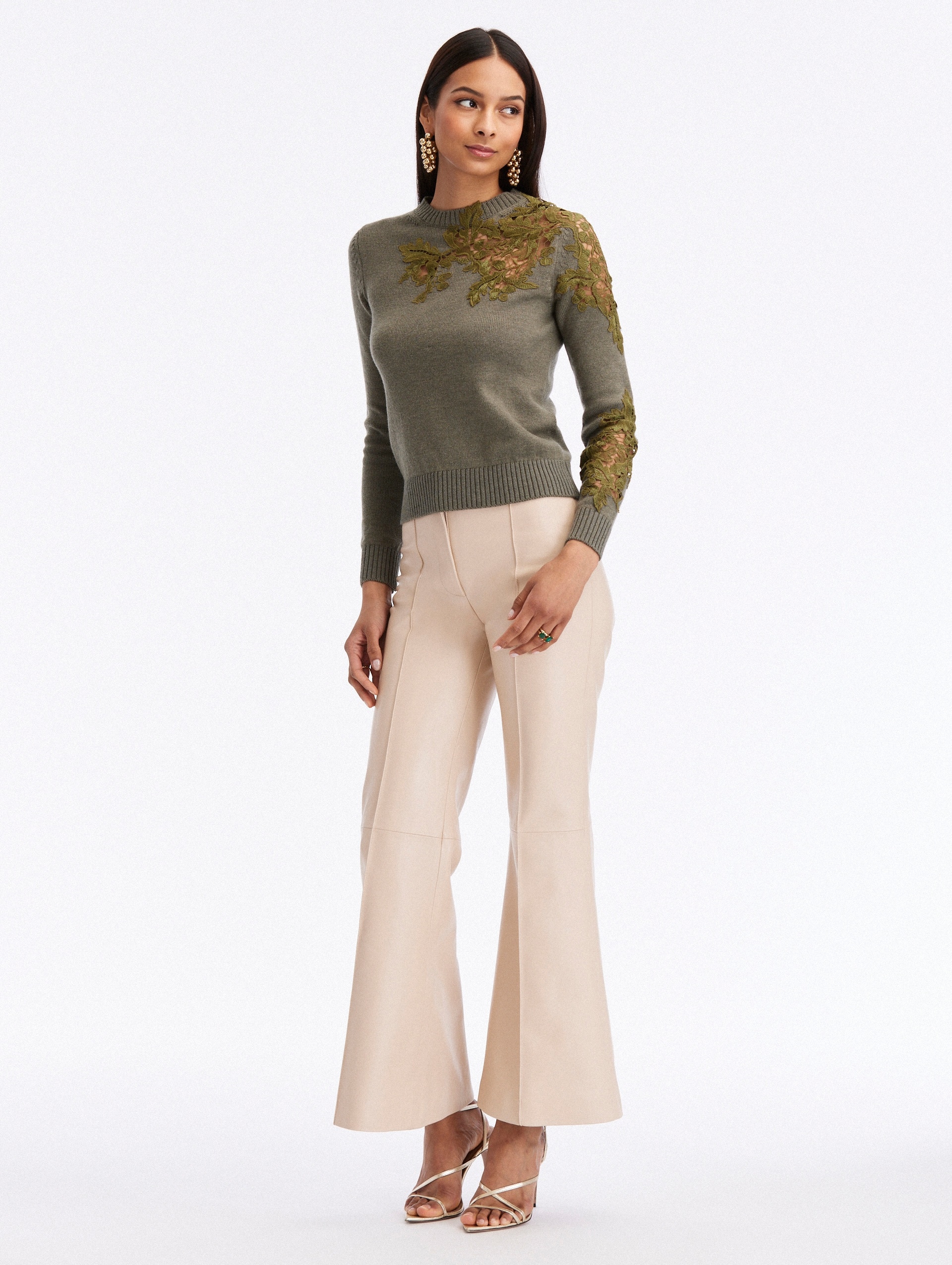 ACORN LACE INSET PULLOVER - 2