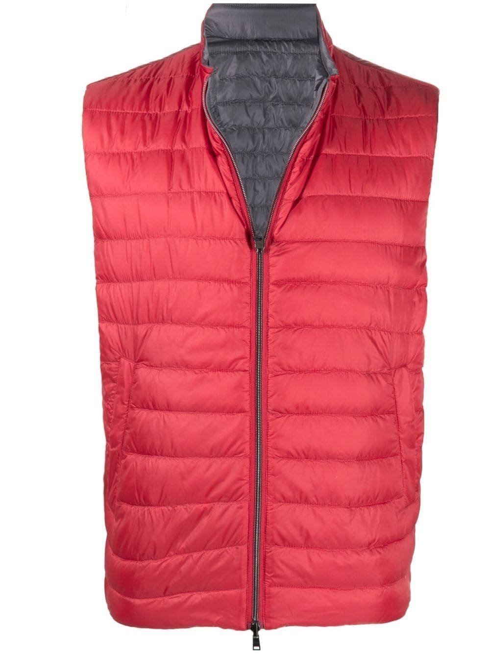 reversible padded vest - 1