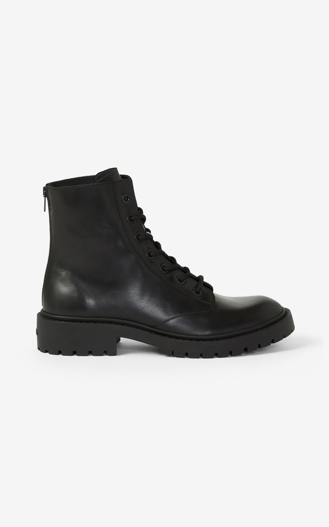 Lace-up leather Pike ankle boots - 1