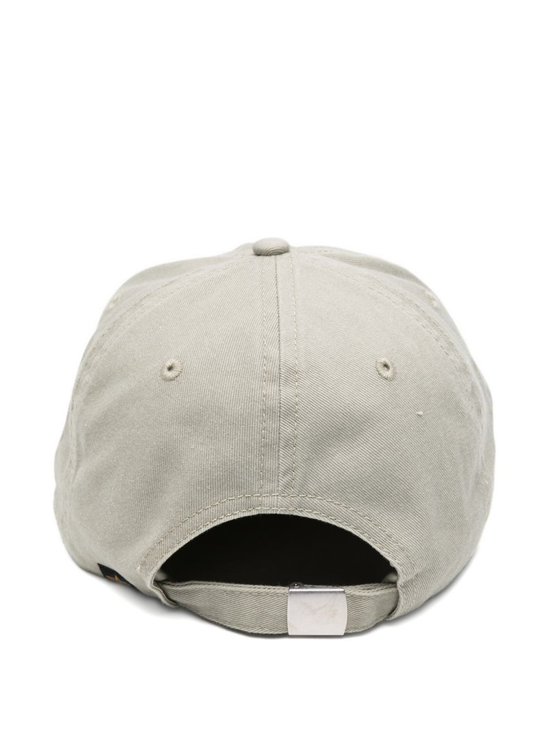 ALPHA INDUSTRIES logo-patch distressed hat outlook