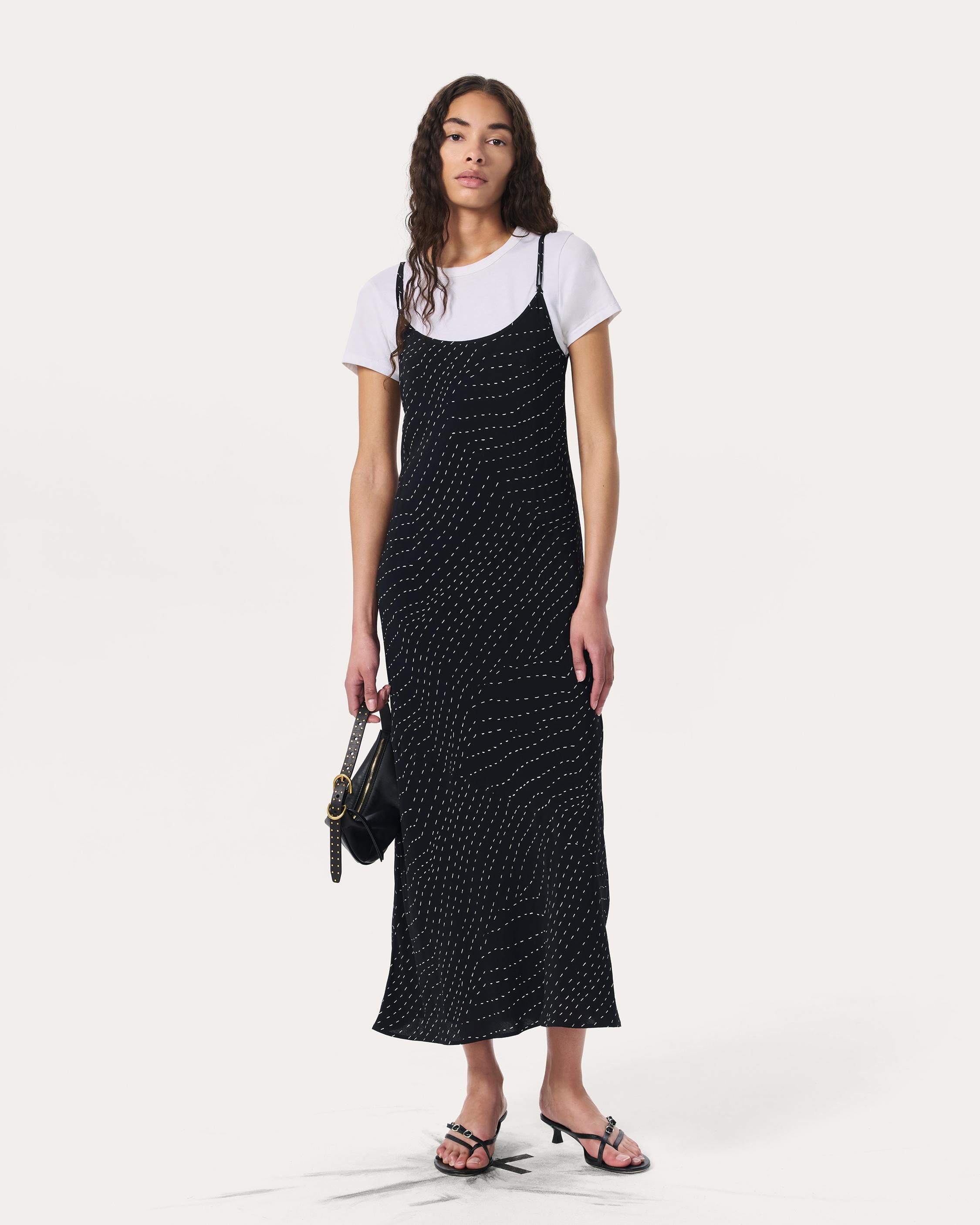 Alessia Printed Slip Dress - 7