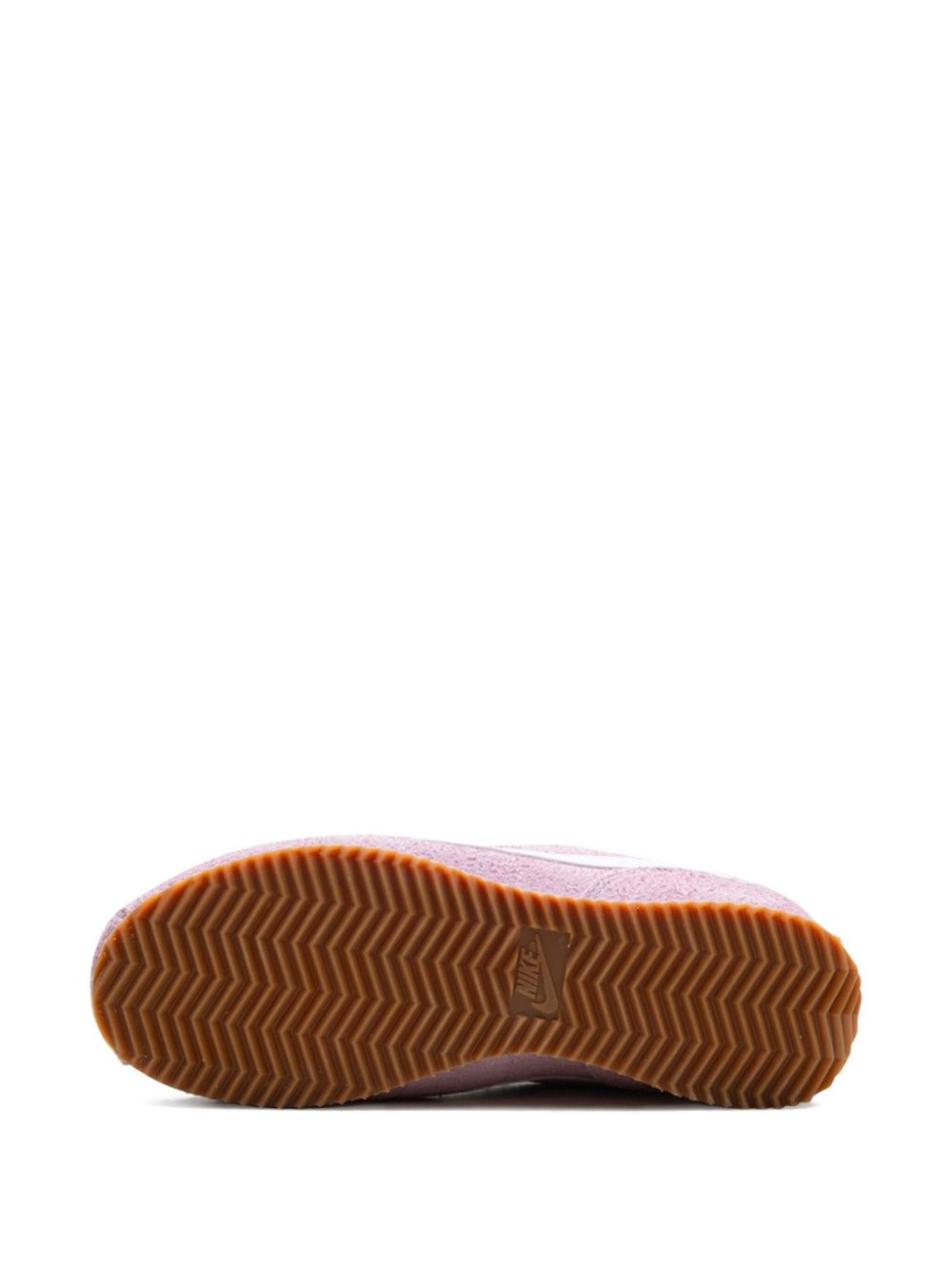【Nike】 (W) Cortez Vintage Suede Pink Foam Gum Medium Brown The Nike Cortez 