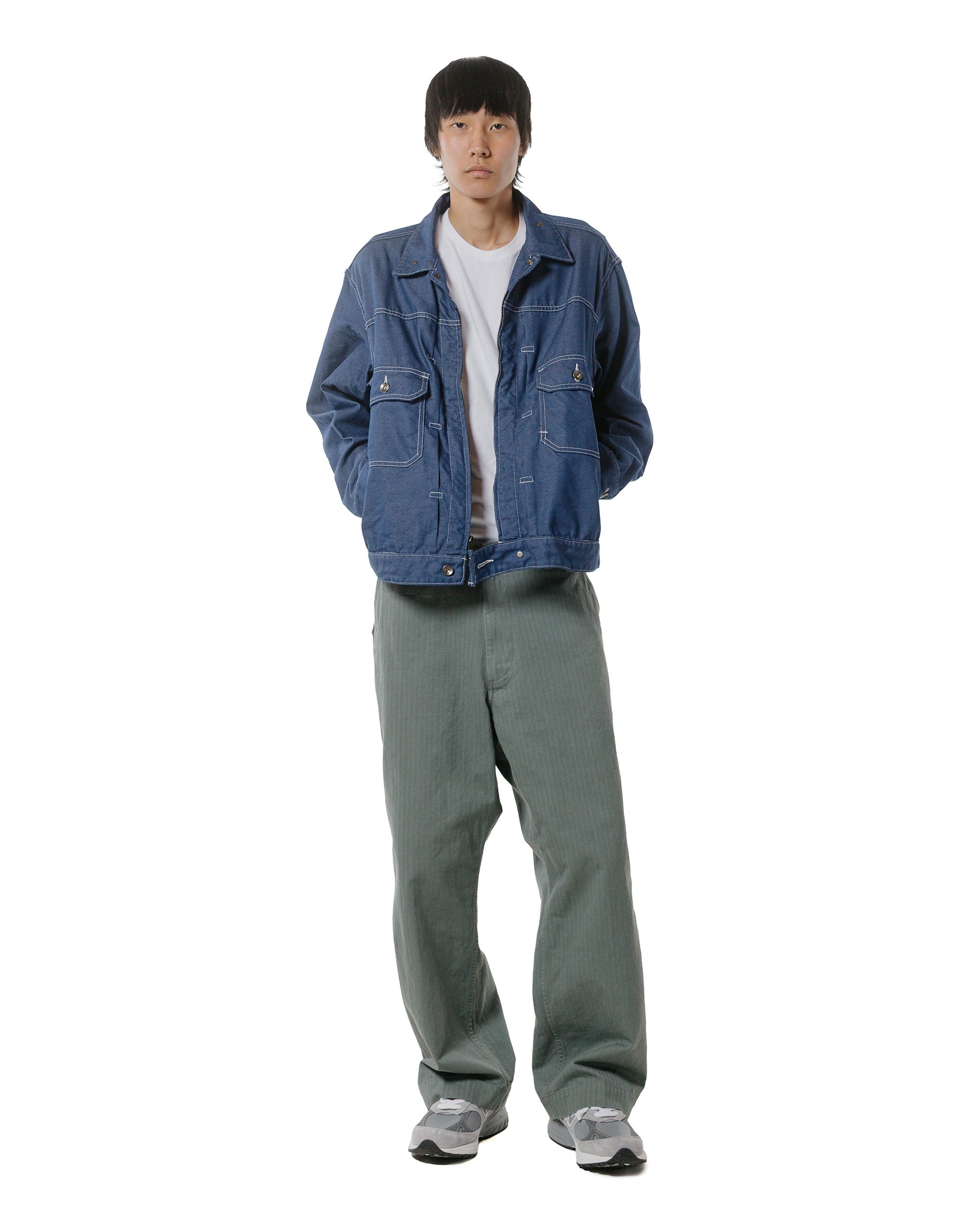 Trucker Jacket Indigo CP Denim - 4